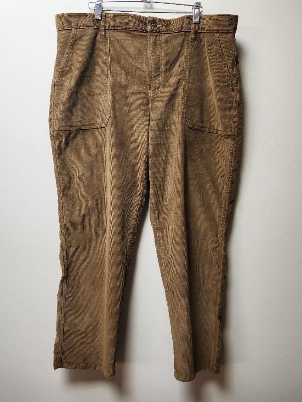 Eddie Bauer Cotton Corduroy Brown pants / 14